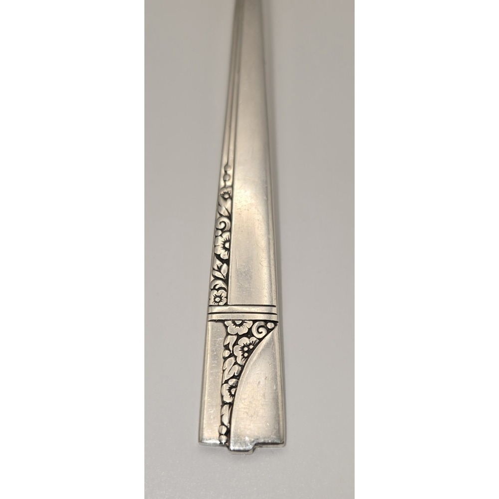 Vintage 1937 Oneida Nobility Plate Caprice Silverplate Dinner Forks Set 6-939 - Picture 4 of 5